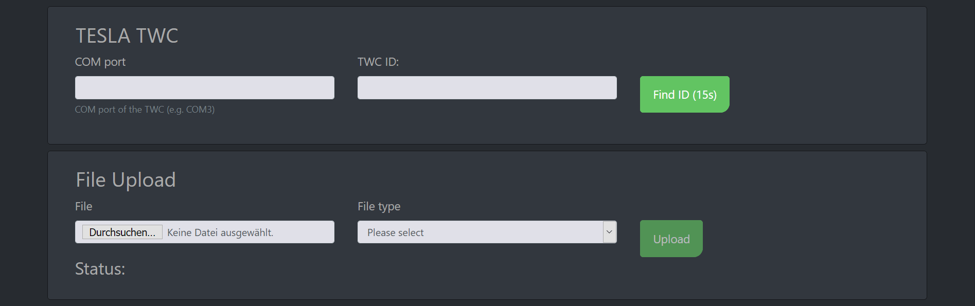 Screenshot #4 cFos Charging Manager Documentation - System Configuration